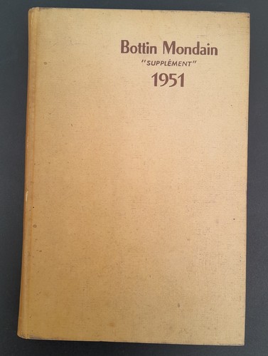 Bottin mondain 1951 - mondain,
