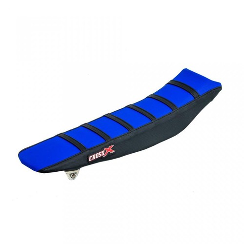 Housse selle crossx - ags, bleu