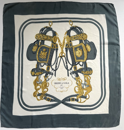 Carré soie hermes - carré,