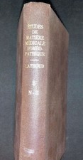 Etudes de matière médicale