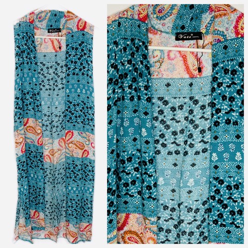 Vato sleevless long vest - long,