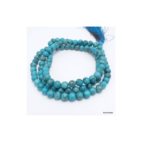 Mala tibétain turquoise - tibétain,