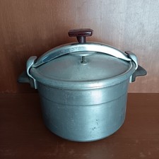 Ancienne Cocotte-minute Seb De 10 L Avec Passoire Aluminium Série K, Vintage 