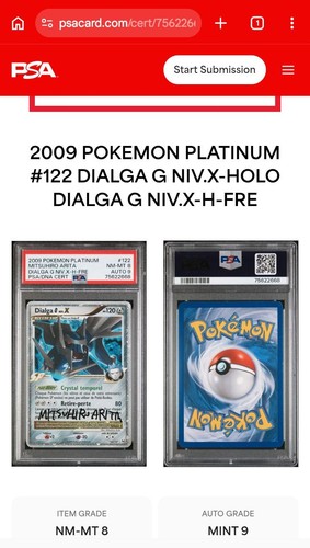 Cards dialga platinum - cards,