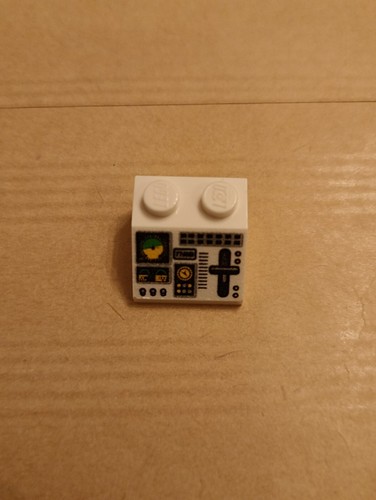 Lego 2x2 pente imprimé - ,