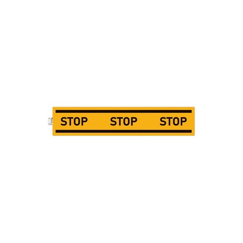 Panneau adhésif stop - adhésif,