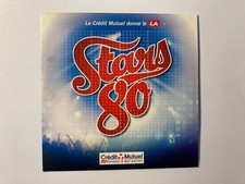 CD PROMO STARS 80 CRÉDIT MUTUEL CHAGRIN D'AMOUR CHACUN FAIT CORYNNE CHARBY BOULE