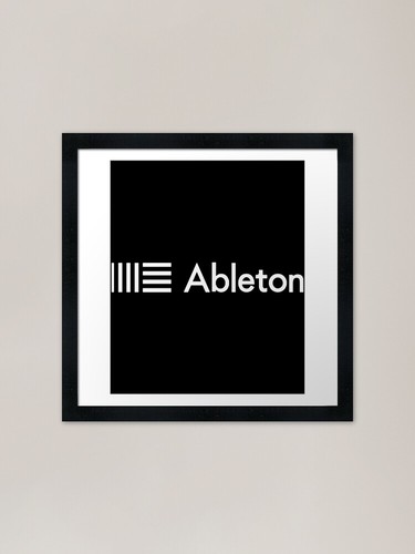 Ableton live logo framed art - ableton,