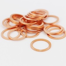 Lot de 25 rondelles cuivre