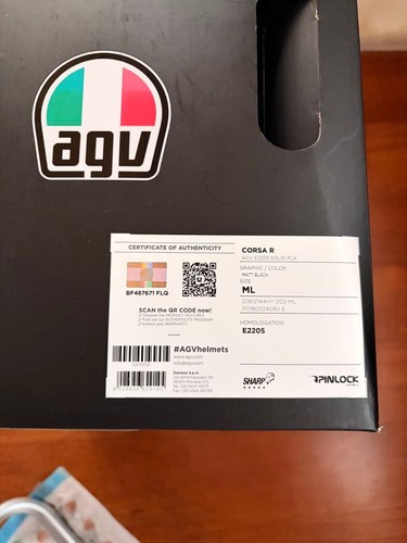 Agv corsa helmet - corsa, matte