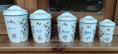 Série pots épices - série, 5