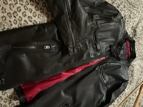 Blouson superdry en - en, cuir