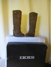 bottes ikks daim taupe pointure 37