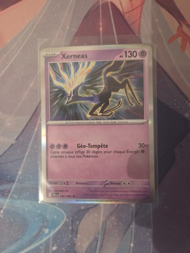 Carte pokémon holo xerneas - carte,