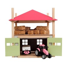 Grange à foin en bois - toit