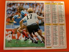 Calendrier La Poste 1990