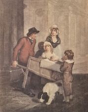 Estampe XIXème "Hot Spice Gingerbread" Cries of London by Wheatley & Vendramin