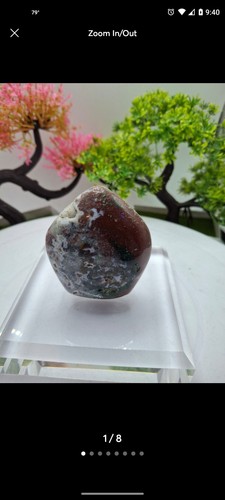 Spectacular red druzy - spectacular, ocean