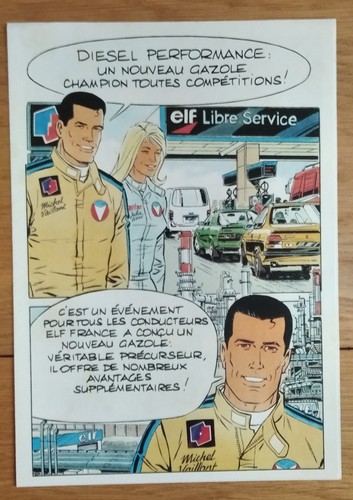 Publicitaire michel vaillant - publicitaire, (