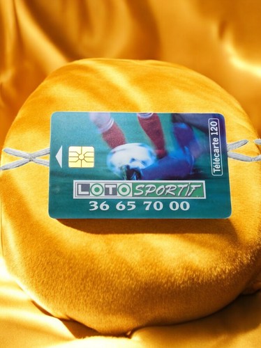 Carte téléphonique loto - téléphonique,