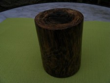 bol ébauche bois de cithyse dit ébène européen coutellerie tournage bijoux stylo