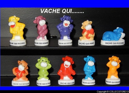 Serie complete feves - complete, vaches