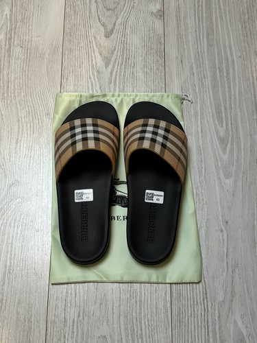 Claquette burberry homme noir - claquette,