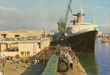 Cie Gle Transatlantique CGT French Line FRANCE quai Joannes Couvert