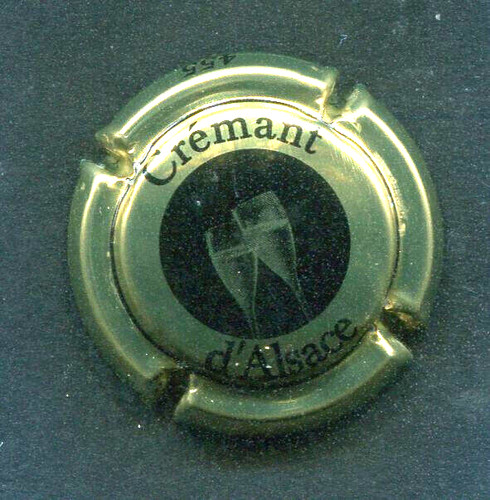 Plaque muselet crémant - plaque, de