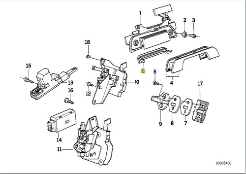 Bmw e34 e36 outside - outside, door