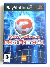 Maxi Quiz du Foot Français – Jeu Sony PlayStation 2 PS2 – VF + Notice – Bon état