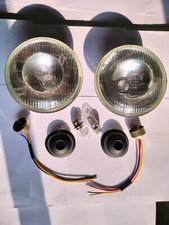 Lucas 7 Pouces 12V 3 Broches H4 LHD Phare Jaguar XJ6 XJ6C Européen 1970-1987