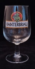 Verre de bière collection, KANTERBRAU la bière qu'on préfère