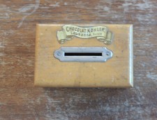Petite tirelire chocolat - petite,