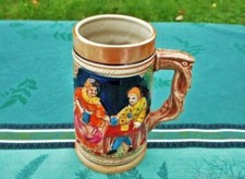 Chope collection ancienne peinte à la main Vintage Collectible Mug