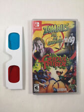 ZOMBIES ATE MY NEIGHBORS AND GHOUL PATROL + 3D GLASSES (LUNETTES) SWITCH USA NEW