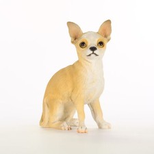 Figurine De Chihuahua Peinte