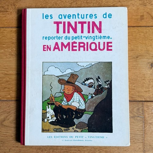 Tintin amérique hergé - tintin,