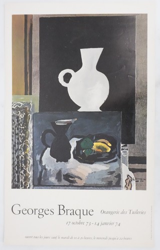 Affiche art braque - g.,