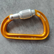 Mousqueton Petzl Sm'd Screw-Lock