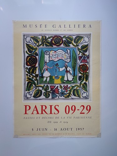 Raoul dufy affiche exposition - raoul,