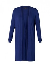 Gilet long bleu indigo marque Yesta n° A003649 (jr)