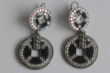 Boucles d'oreilles GAS St-Tropez vintage (61724)
