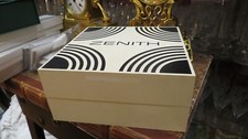 ancienne grosse boite coffret zenith montres publicitaire