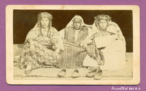 Cdv femmes mauresques - cdv, afrique