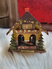 ANCIEN CHALET BOIS THERMOMETRE