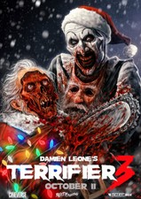 TERRIFIER 3 - Affiche Cinéma - Poster du film Film d'horreur de Damien Leone