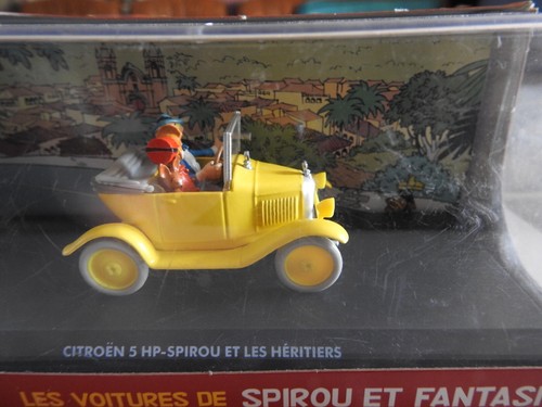 Voiture miniature spirou - voiture,