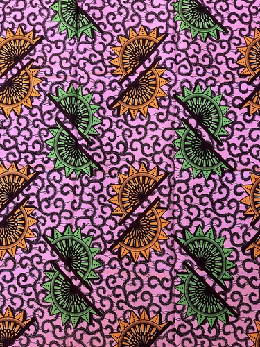 Tissu pagne wax africain - tissu,