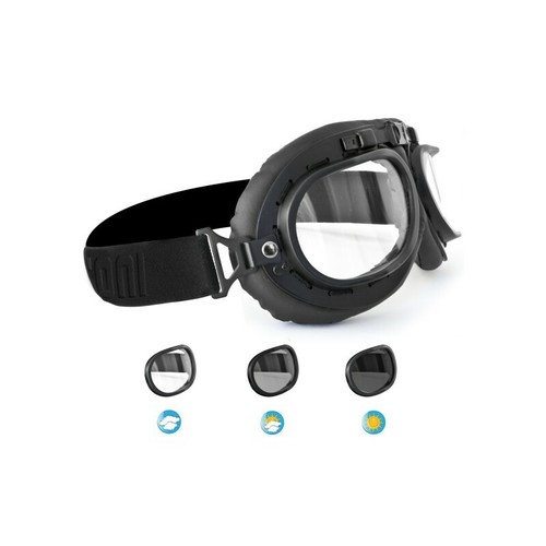 Lunettes moto aviateur - lunettes,